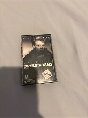 Bryan Adams 'Reckless' Cassette Tape - Black & White